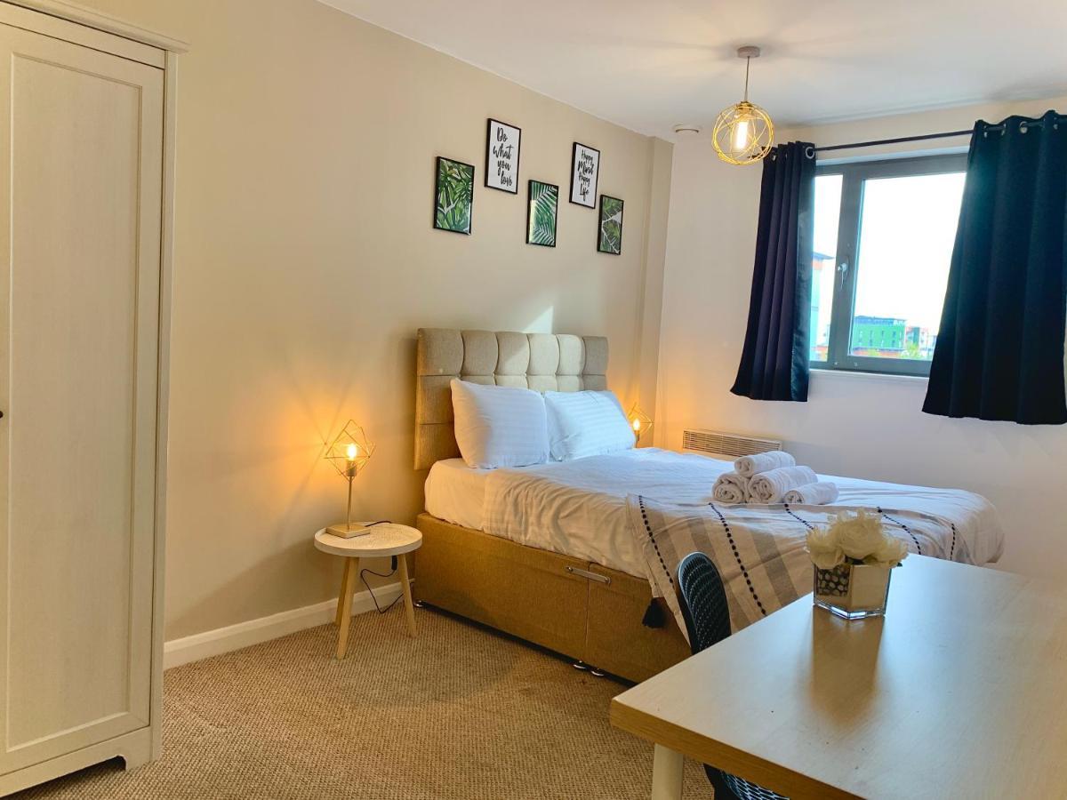 Insta-Style Penthouse With Balcony Or 2B Apartment With Balcony Birmingham City Centre Exterior foto